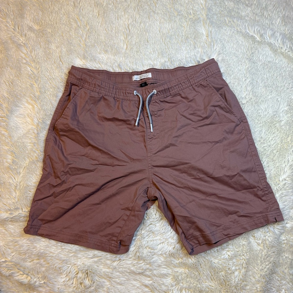 Michael Brandon Essentials men’s large Casual chino Shorts no liner 7” inseam